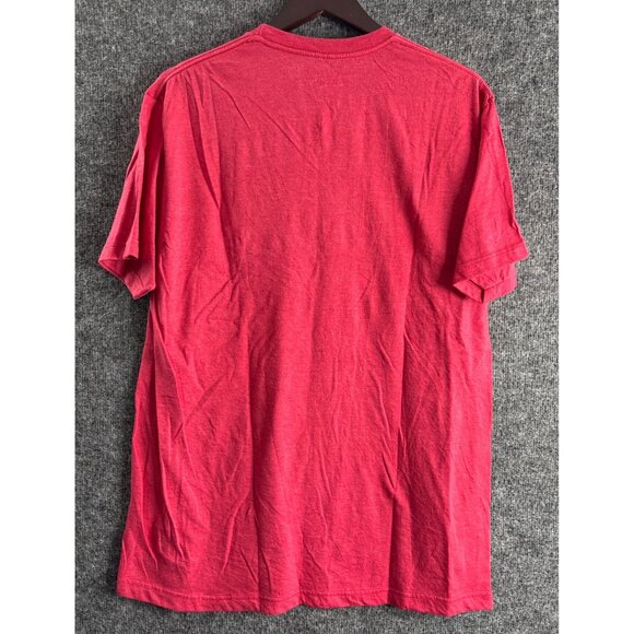 Coca-Cola Graphic T-Shirt Large Red Short Sleeve Soft Cotton Blend Mad Engine - Picture 6 of 7